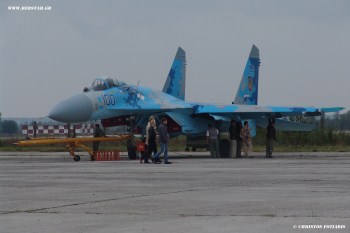 Su-27 Flanker, Ukraine, Kyiv 2012 © Christos Fotiadis